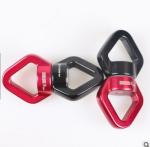 Heavy duty double loop spinning swivel.Climbing carabiner