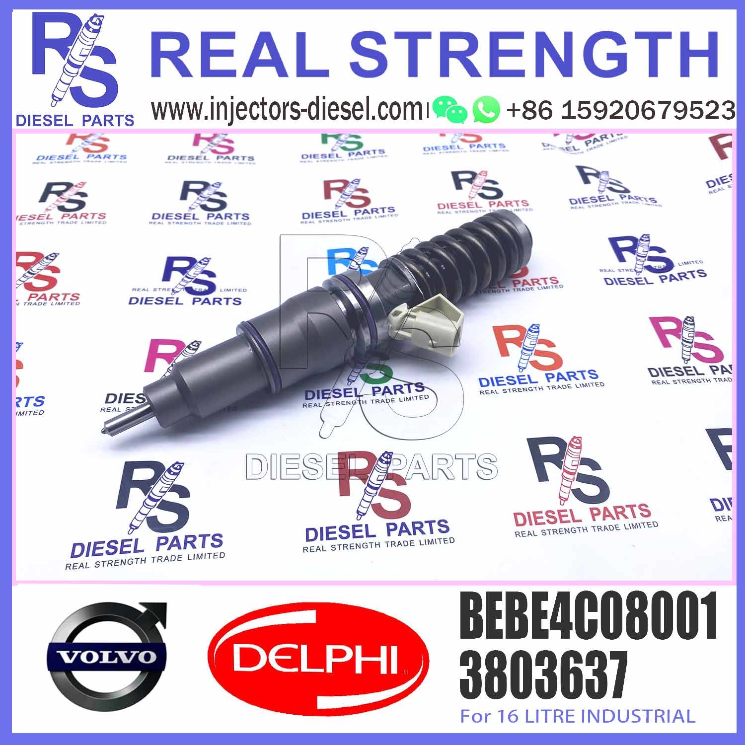 Diesel Injector EUI BEBE4C07001 BEBE4C08001 FOR 3829087 3829087 889481 V-O-L-V PENTA