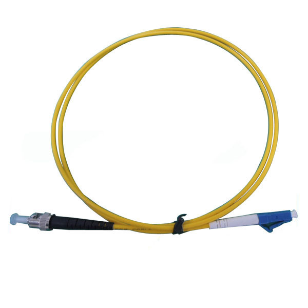 Screw-thread coupling mechanism single or duplex mode available DIN Fiber Optic Patch Cord