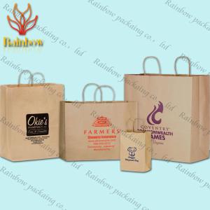 Wholesale Reycled Handmade Paper Shopping Bag Custom Luxury Printed Delicate from china suppliers