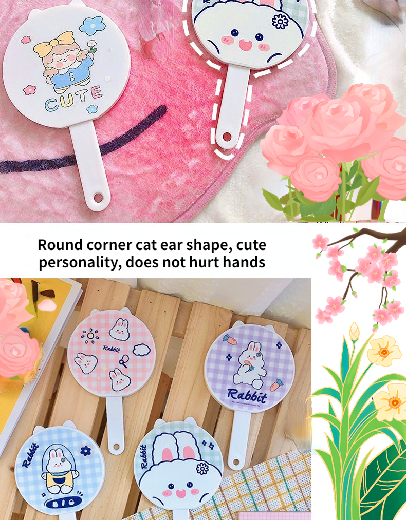 Customizable Makeup Compact for Everyday Mini Pocket Square Vanity Cosmetic Mirror