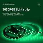 Remote control 5W Color Changing Led Strip Lights Indoor Decoration\