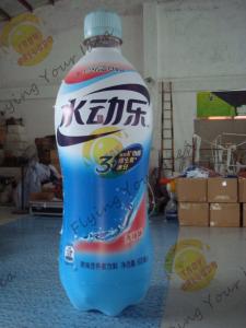 Wholesale Logo Printed Branded Inflatable Bottle , Nylon Custom Inflatable Balloons from china suppliers