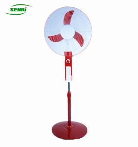 Wholesale Electronic Charger Solar Pedestal Fan 16 Inch With 60 Minute Timer from china suppliers