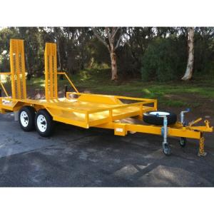 Wholesale 3200 KG 8x5 Tandem Plant Trailer , Heavy Duty Equipment Trailers For Transport from china suppliers