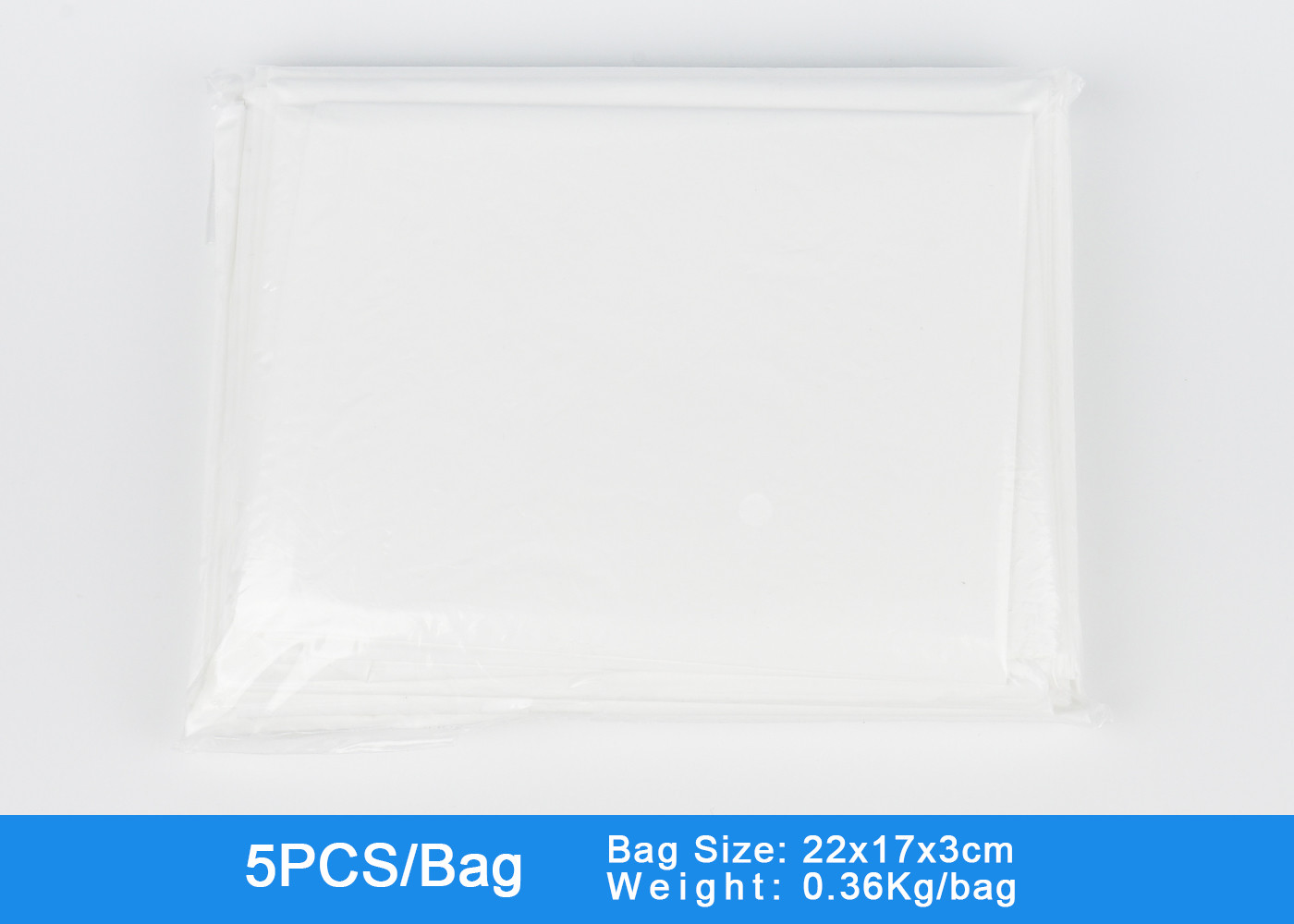 PE Anti Virus Disposable Medical White Isolation Gown With Thumb Loop