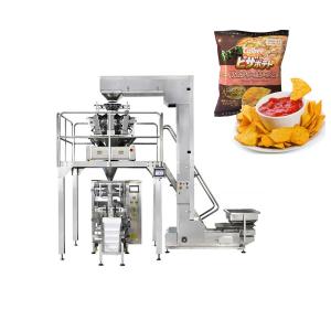 Wholesale VFFS Collar Type 14heads Puffed Food Packing Machine Weighing 100g from china suppliers