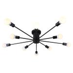vintage ceiling lights 10 heads retro industrial lamparas techo restaurant loft