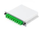 Single Mode Fiber Optic Splitter 1 In 8 Out With High Channel Counts