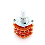 Diameter 29mm 12 Position Rotary Switch 0.3A