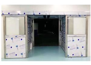 Wholesale Automatic Sliding Door Air Shower Tunnel With LCD Display CE Certification from china suppliers