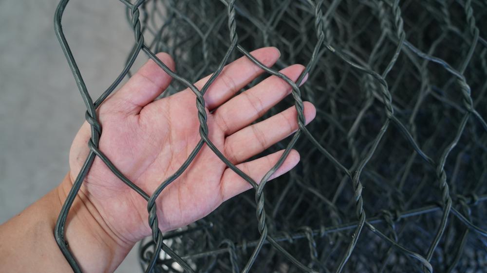 Customizable Welding Pattern Hot-Dipped Galvanized PVC Coated Gabion Box for Woven Mesh