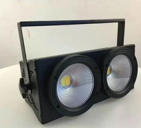 2 Eyes LED COB Light Warm And White Color 200W Audience Blinder Lights For