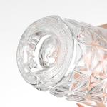 500ml Super Flint Glass Standard Transparent Whiskey Bottles for Custom Printing
