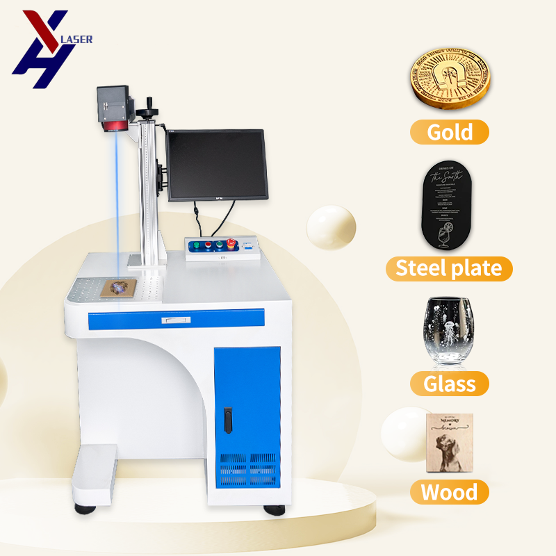 Jpt Mopa M7 60W 100W 200W Fiber Laser Marking Machine For Deep Engraving
