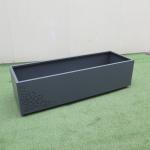 L1500xW400xH450mm Large Galvanized Flower Pots For Backyard