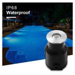 Stainless Steel RGB Colorful Swimming Pool Lights Underwater Mini LED Recessed