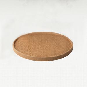 Wholesale Cork storage round tray from china suppliers