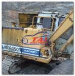 Construction E120B Excavator Original Used Excavator Yellow Color