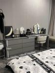 Rock Plate Modern Makeup Table Luxury Dressing Table With Drawers Hotel Bedroom