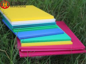 Wholesale Colorful Recycled 250gsm PP Corrugated Plastic Board from china suppliers