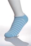 Color Stripes Anti Slip Padded Running Socks , Anti Foul Breathbale Thick