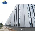 Prefabricated Long Span Steel Construction Warehouse Single Double Slope Roof