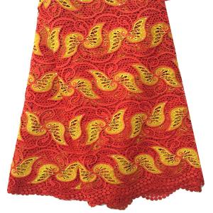 Wholesale 2015 African guipure lace fabric hight quanlity cord lace nigerian lace fabric for wedding from china suppliers