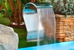 Metal Swimming Pool Accessories SPA Stainless Steel Fountain Head Cascade