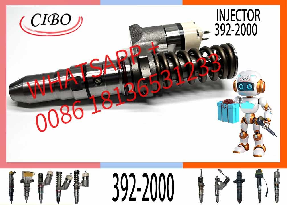 common rail injector 246-1854 392-2000 10R-1278 386-1771 3920214 376-0509 10R-2827 20R-3247 389-1969 for Excavator