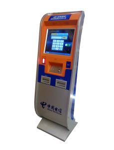 Wholesale Cinema Multi media Kiosk With 2D Barcode Scanner , Ticket printer from china suppliers