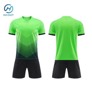 Wholesale high quality soccer jersey set suit for teenager/man/woman custom design for your team from china suppliers