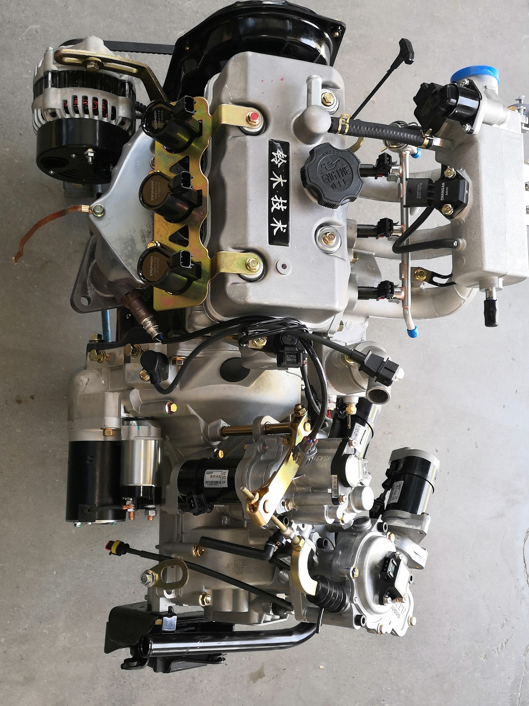 DAYANG Auto Parts 800cc Engine Assembly With Computer Version Engine For Changan Cargo