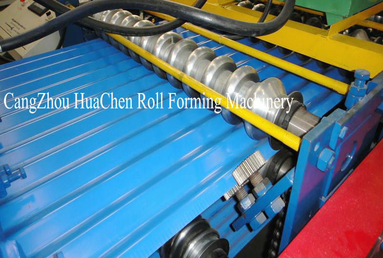 Double layers Used Roll Forming Machine plate rolling machine