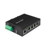 10/100/1000Mbps Industrial POE Network Switch 5 Port Gigabit Fiber Switch