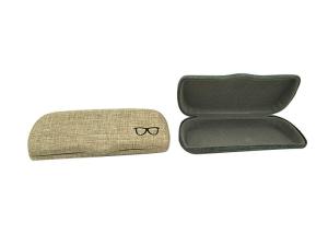 Wholesale Indie Hipster Linen Hard Eyeglass Case , Optical Glasses Case from china suppliers