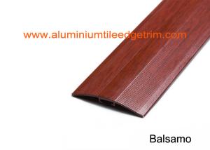 Wholesale Wood To Tile Aluminium Floor Trims , Metal Transition Strips For Vinyl Flooring from china suppliers