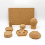 Customized Natural Cork 80 X 20mm Coaster Cork Lid OEM ODM