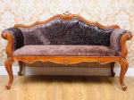 Velvet Fabric Fireproof Cotton Royal Wooden Luxury Sofa For Small Living Room