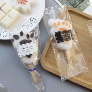 Wholesale clear printing packing food safe popsicle plastic bag with sticker from china suppliers