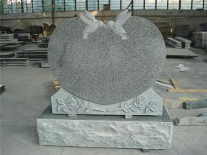 Wholesale American style granite heart shape headstone monuments from china suppliers