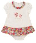 Plain Woven Full Cotton Pink Short Sleeve Summer Girl skirts