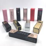 Custom luxury design logo paper cosmetics lipstick lip gloss tube packaging box