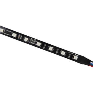Wholesale 8 Pixel Wireless LED DMX Lighting Addressable 5050 Rgb Waterproof Black Strip from china suppliers