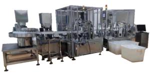 Wholesale OEM Automatic Filling And Capping Machine AC380V Stainless Steel Material from china suppliers