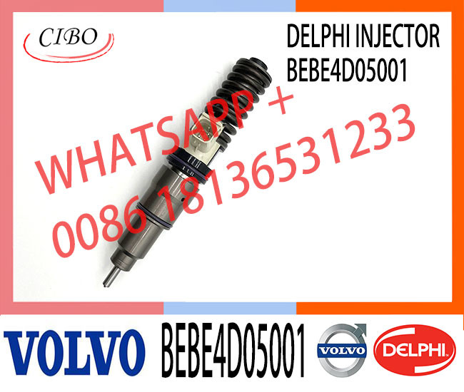 4 Pin Excavator engine parts BEBE4D05001 BEBE4D17001 Diesel Fuel Injector 16650-00Z1B for VOL NISSAN 12 LITRE