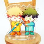 Creative Holographic Anime Acrylic Stands Charms Single Side Printed