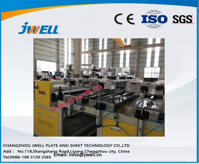 Jwell PET sheet Extrusion line