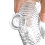 Super Flint Glass Bottle for Vodka Brandy Whisky Rum Hot Stamping Transparent