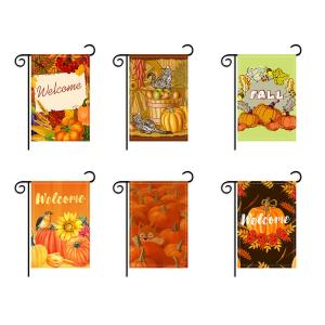 Wholesale Digital Printing 600D Double Sided Garden Flag Sublimation Yard Flags from china suppliers